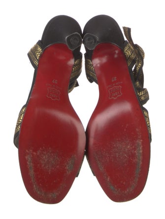 Christian Louboutin Printed Sandals