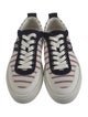 Christian Louboutin Canvas Striped Sneakers