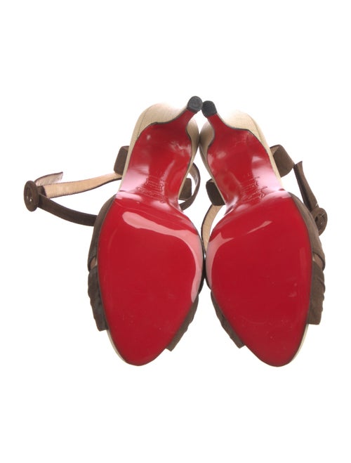 Christian Louboutin Suede Sandals