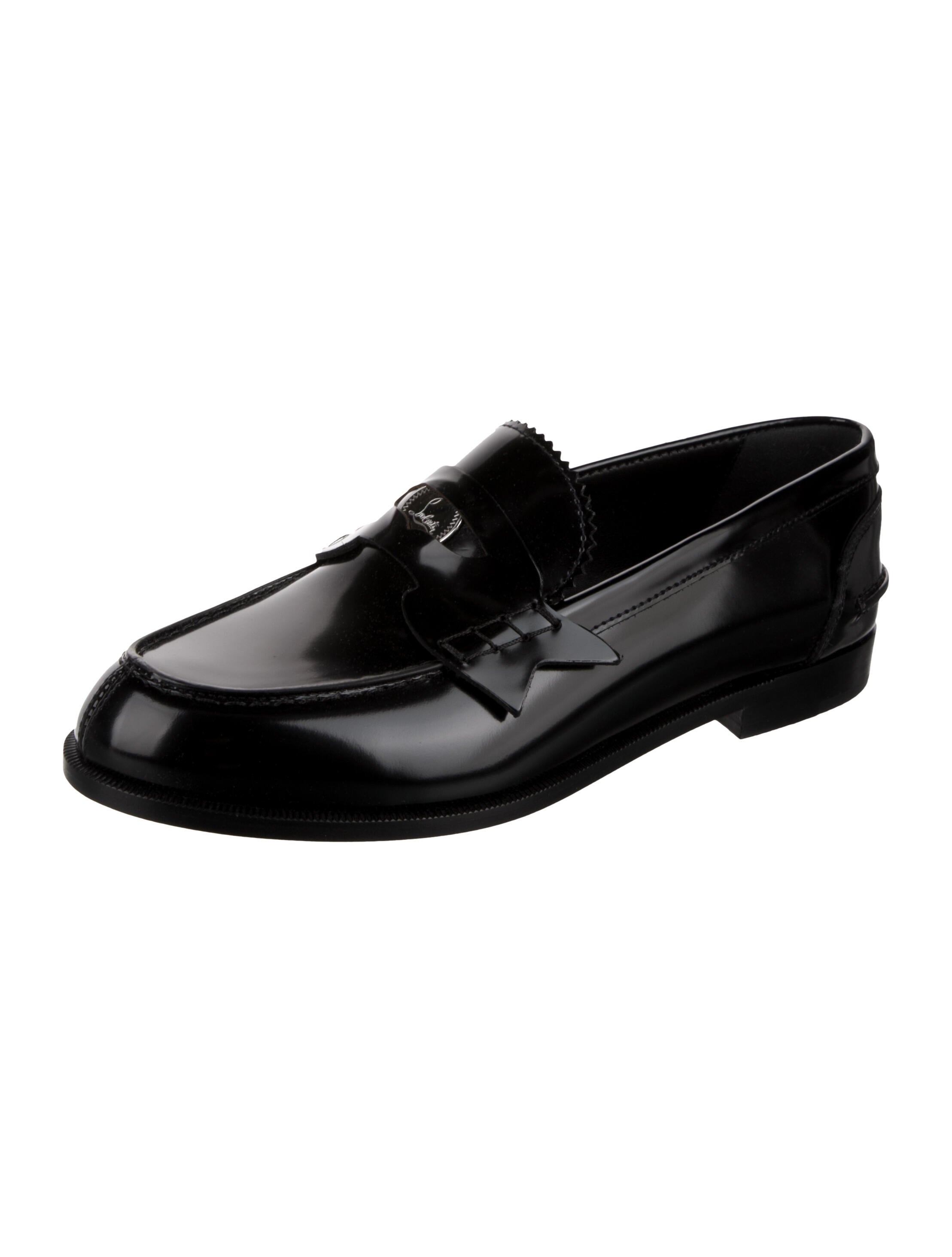 Christian Louboutin Patent Leather Loafers