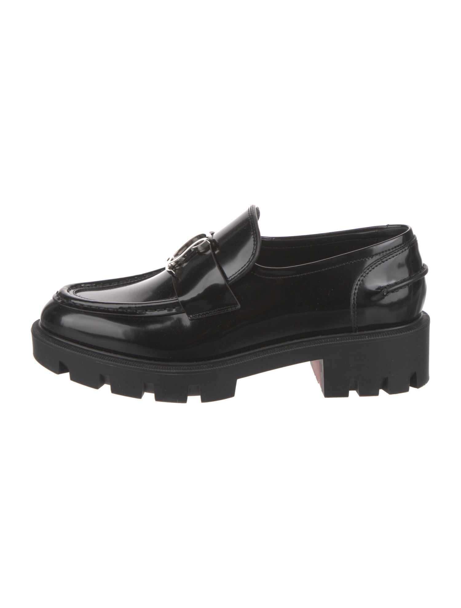 Christian Louboutin Patent Leather Loafers