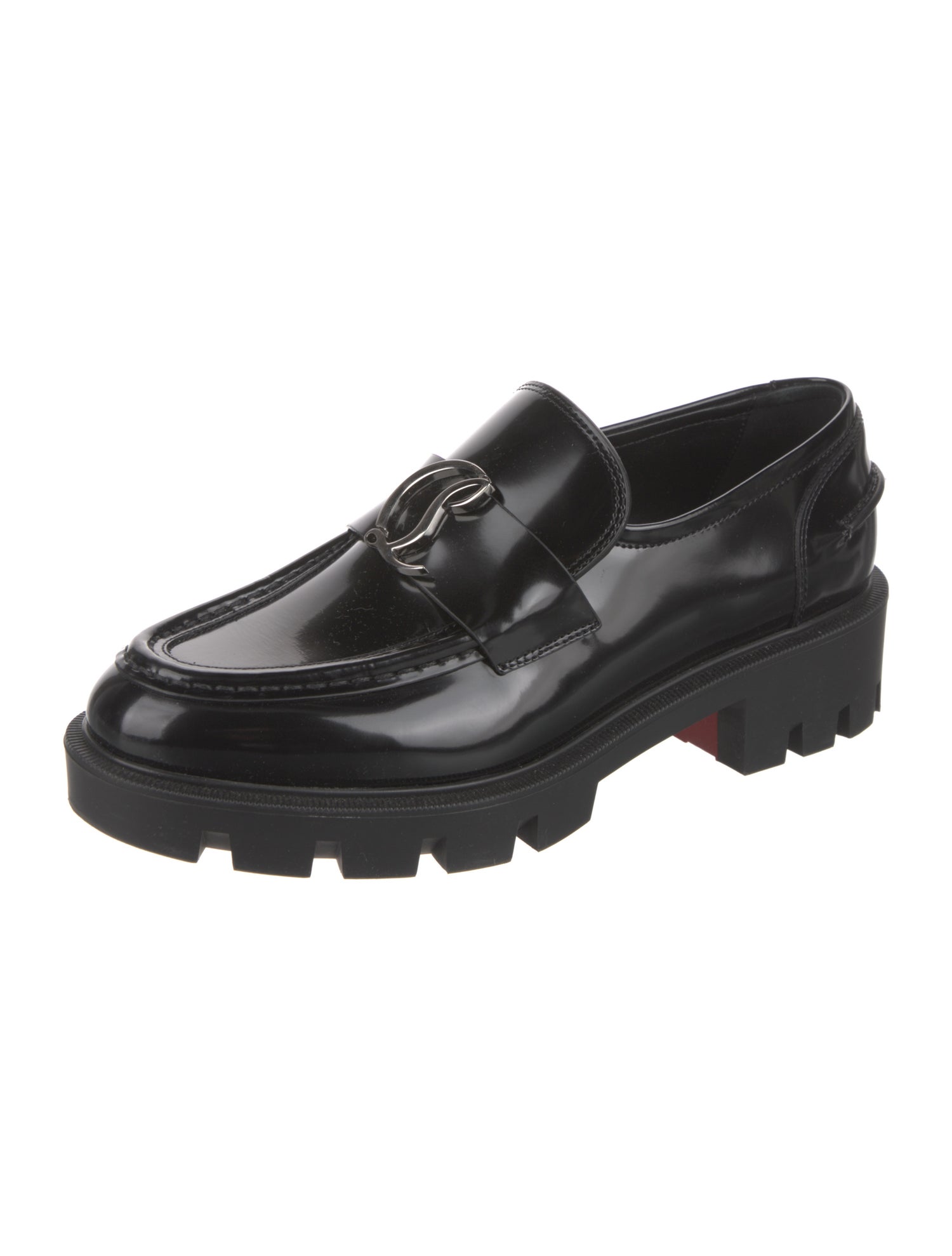 Christian Louboutin Patent Leather Loafers