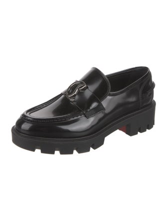 Christian Louboutin Patent Leather Loafers