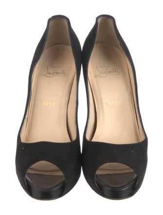 Christian Louboutin Suede Pumps