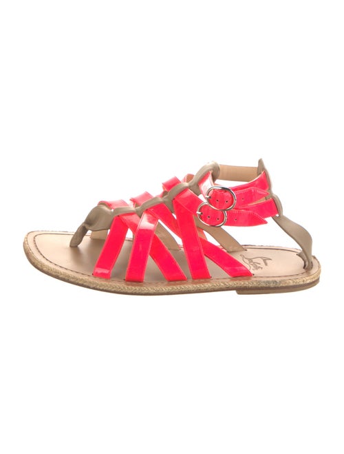 Christian Louboutin Leather Slides