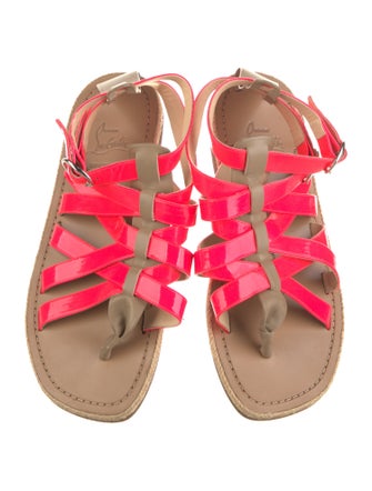 Christian Louboutin Leather Slides