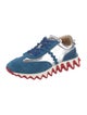 Christian Louboutin Spike Accents Suede Sneakers
