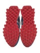 Christian Louboutin Spike Accents Suede Sneakers