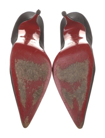 Christian Louboutin Satin Pumps