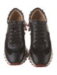 Christian Louboutin Spike Accents Leather Sneakers