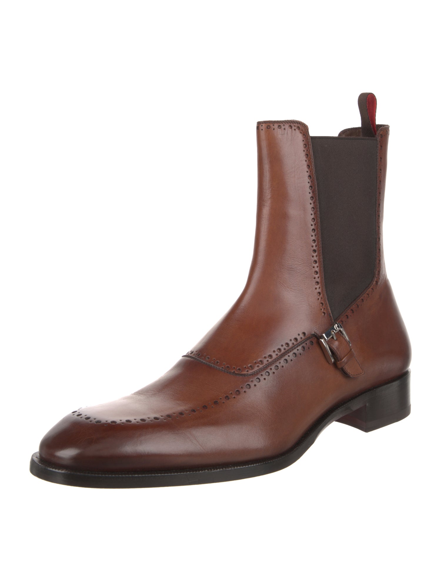 Christian Louboutin Leather Chelsea Boots