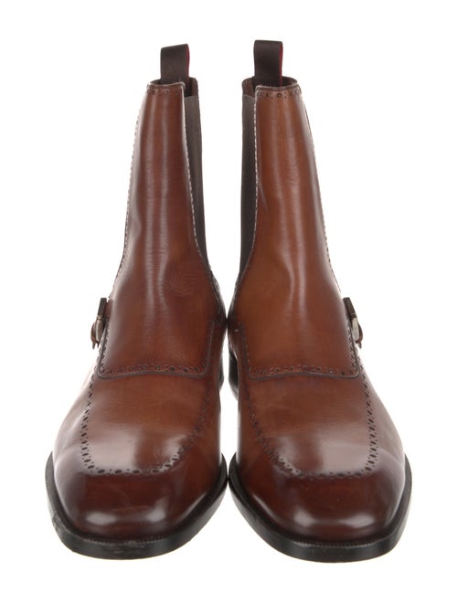 Christian Louboutin Leather Chelsea Boots