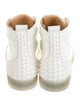 Christian Louboutin Spike Accents Leather Sneakers