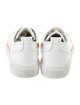 Christian Louboutin Spike Accents Leather Sneakers