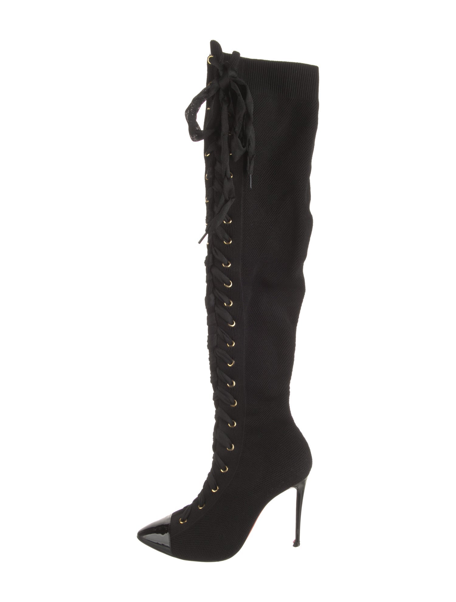 Christian Louboutin Lace-Up Boots