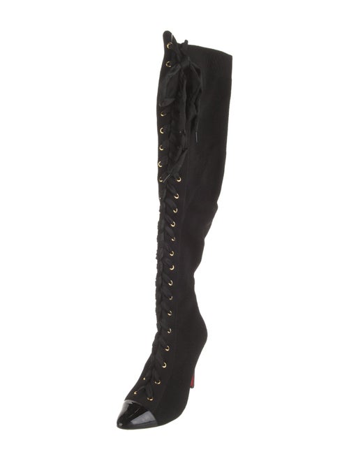 Christian Louboutin Lace-Up Boots