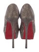 Christian Louboutin Scalloped Accent Pumps