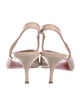 Christian Louboutin Leather Slingback Pumps