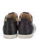 Christian Louboutin Spike Accents Leather Sneakers