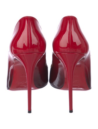 Christian Louboutin Patent Leather Printed Pumps