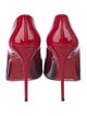 Christian Louboutin Patent Leather Printed Pumps