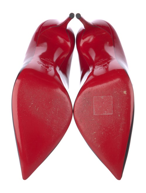 Christian Louboutin Patent Leather Printed Pumps
