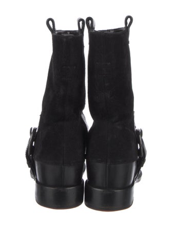 Christian Louboutin Leather Moto Boots