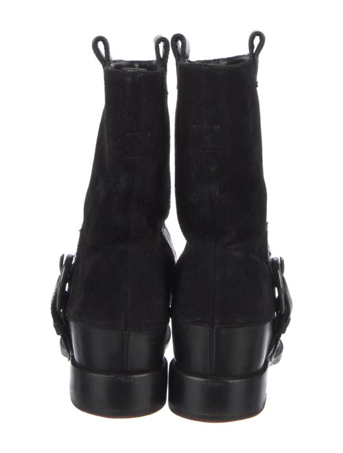 Christian Louboutin Leather Moto Boots