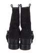 Christian Louboutin Leather Moto Boots