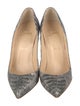 Christian Louboutin Glitter Animal Print Pumps