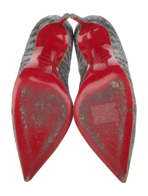 Christian Louboutin Glitter Animal Print Pumps