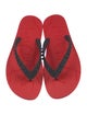 Christian Louboutin Spike Accents Rubber Flip Flops