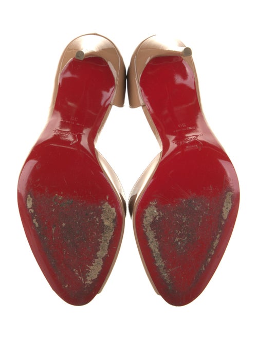 Christian Louboutin Patent Leather D'Orsay Pumps