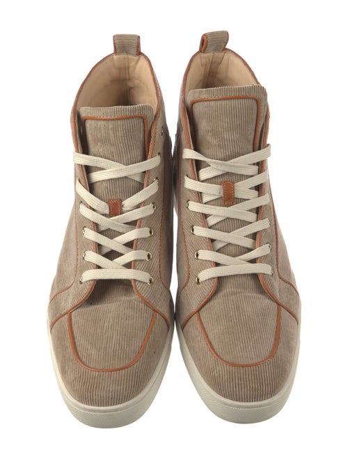 Christian Louboutin Velvet Sneakers