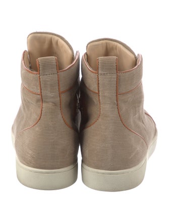 Christian Louboutin Velvet Sneakers