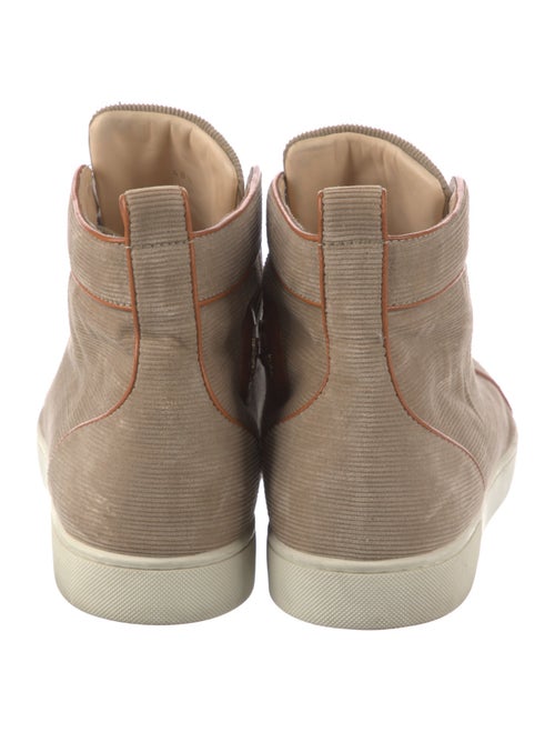 Christian Louboutin Velvet Sneakers