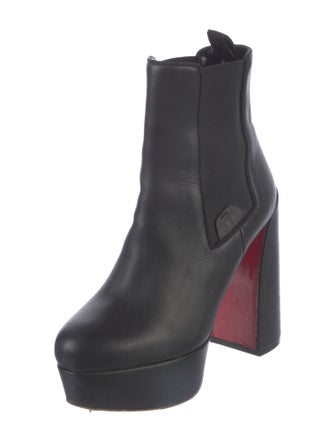 Christian Louboutin Leather Chelsea Boots