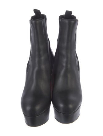 Christian Louboutin Leather Chelsea Boots