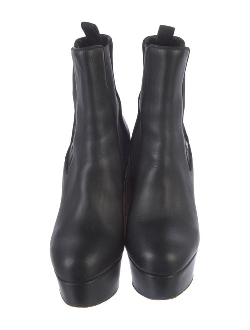 Christian Louboutin Leather Chelsea Boots