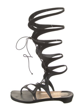 Christian Louboutin Leather Gladiator Sandals
