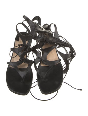 Christian Louboutin Leather Gladiator Sandals