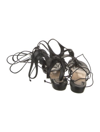 Christian Louboutin Leather Gladiator Sandals