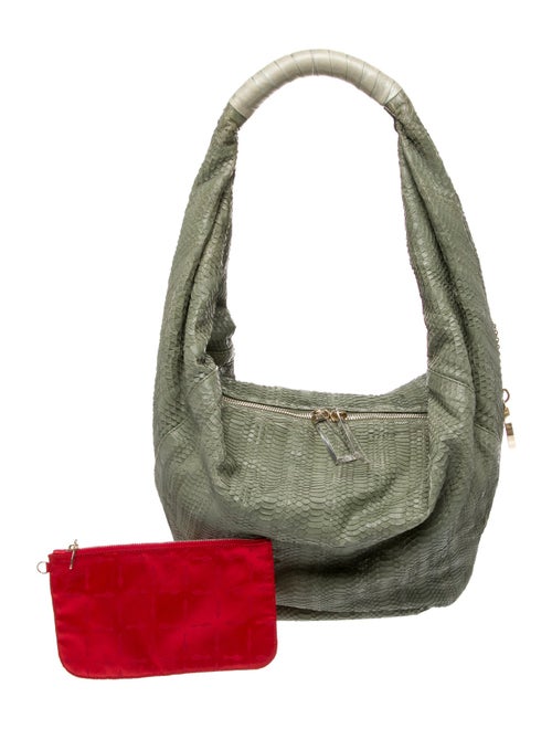 Christian Louboutin Snakeskin Hobo