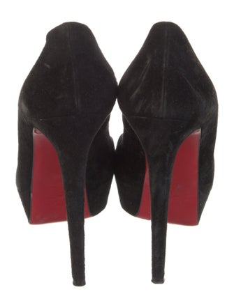 Christian Louboutin Suede Pumps