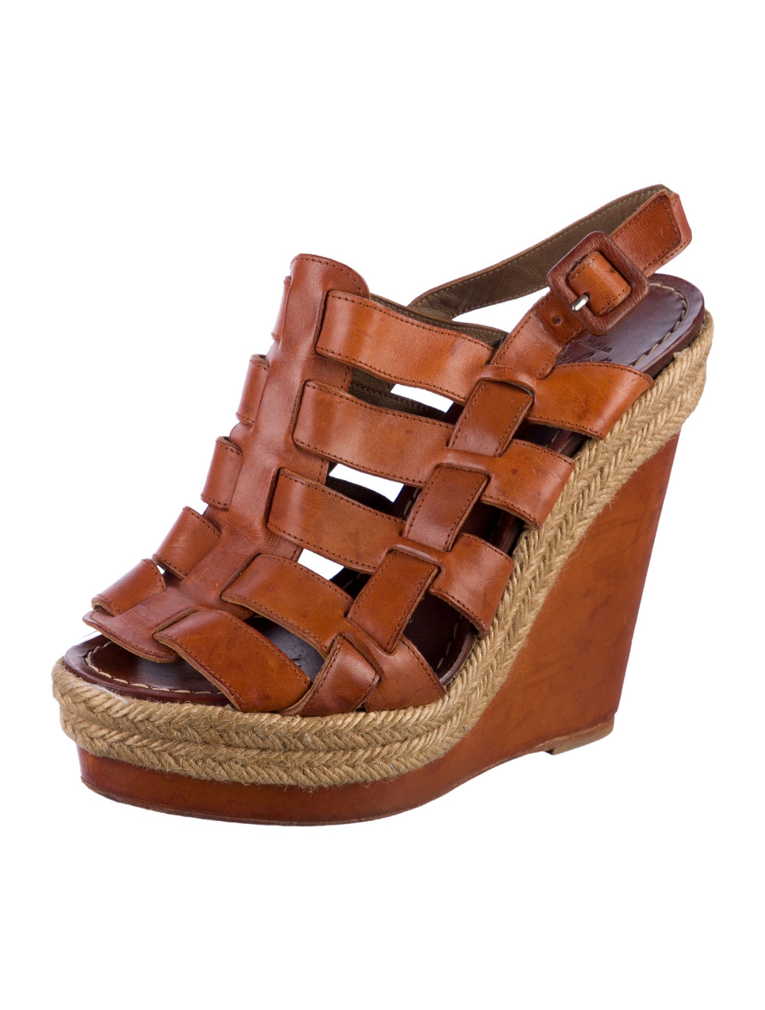 Christian Louboutin Leather Espadrilles