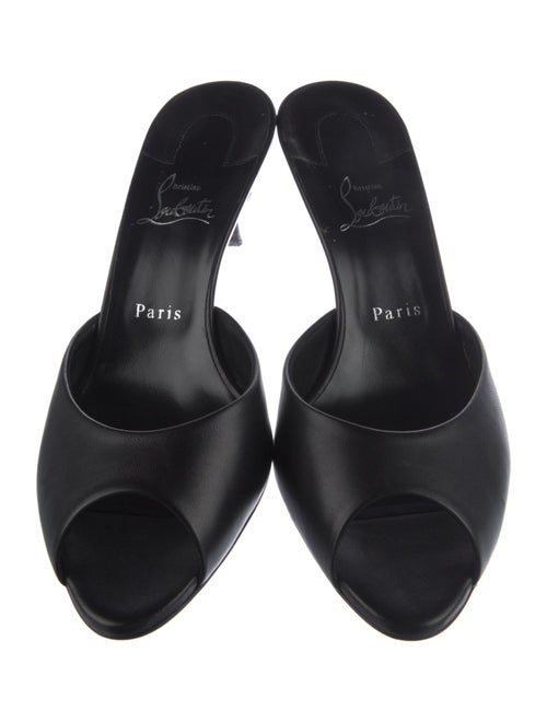 Christian Louboutin Leather Slides