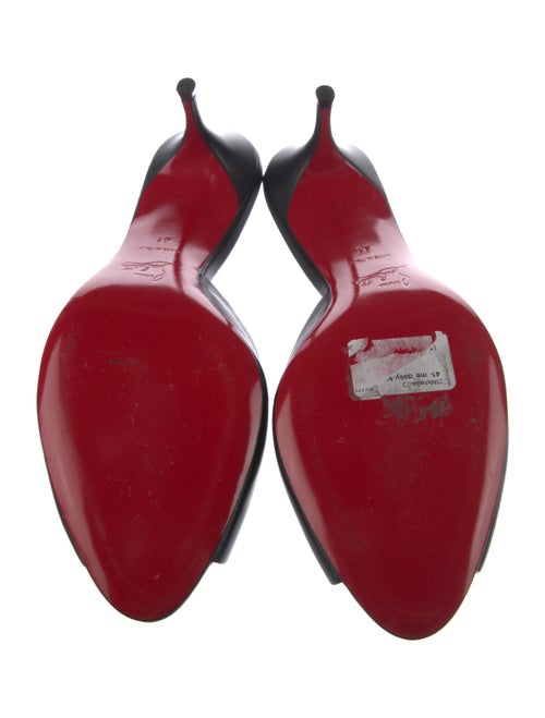 Christian Louboutin Leather Slides