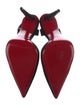 Christian Louboutin Suede Slingback Pumps