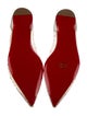 Christian Louboutin Mesh Crystal Embellishments Ballet Flats