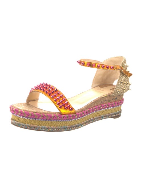 Christian Louboutin Studded Accents Espadrilles